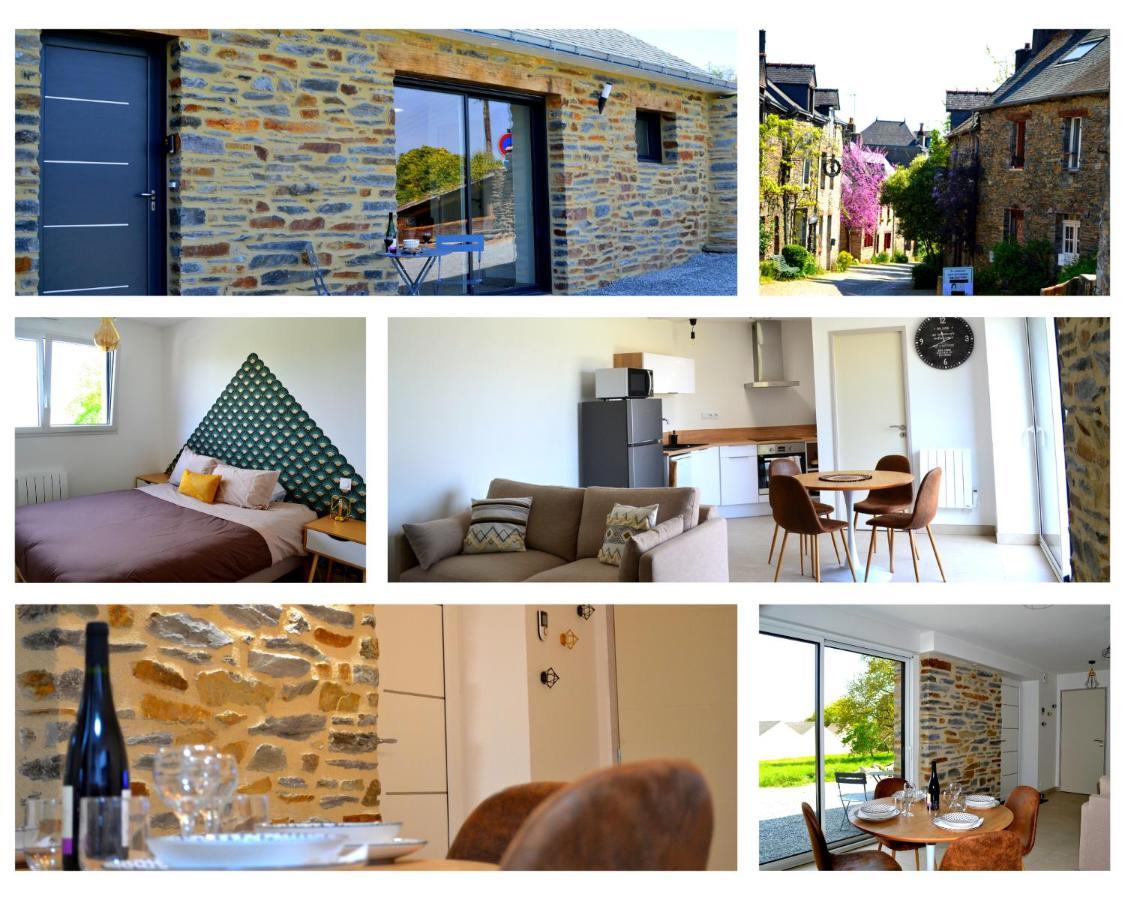 Le cottage Saint Vincent-centre ville-wifi-parking- Apparthotellagacilly La Gacilly Esterno foto