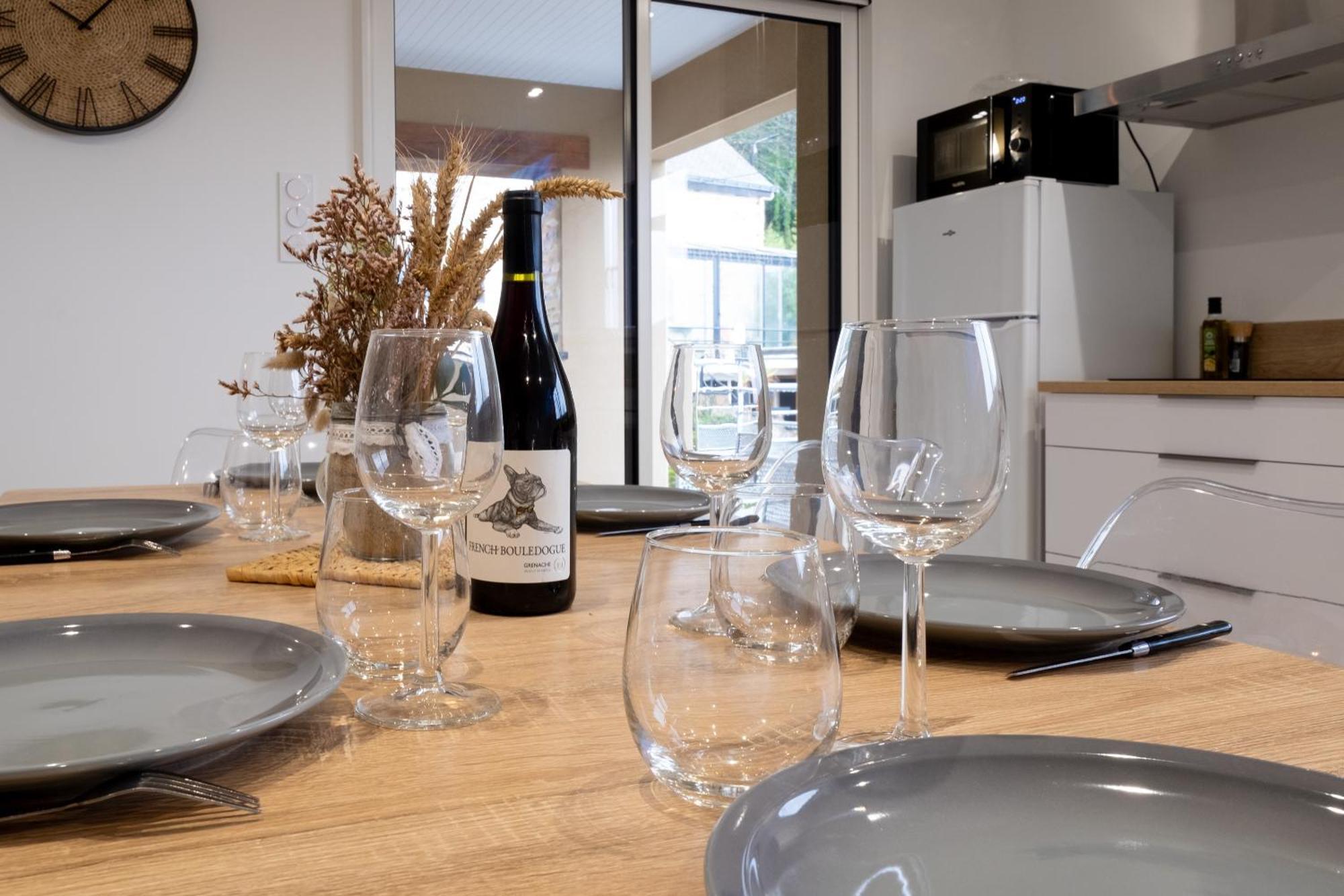 Le cottage Saint Vincent-centre ville-wifi-parking- Apparthotellagacilly La Gacilly Esterno foto