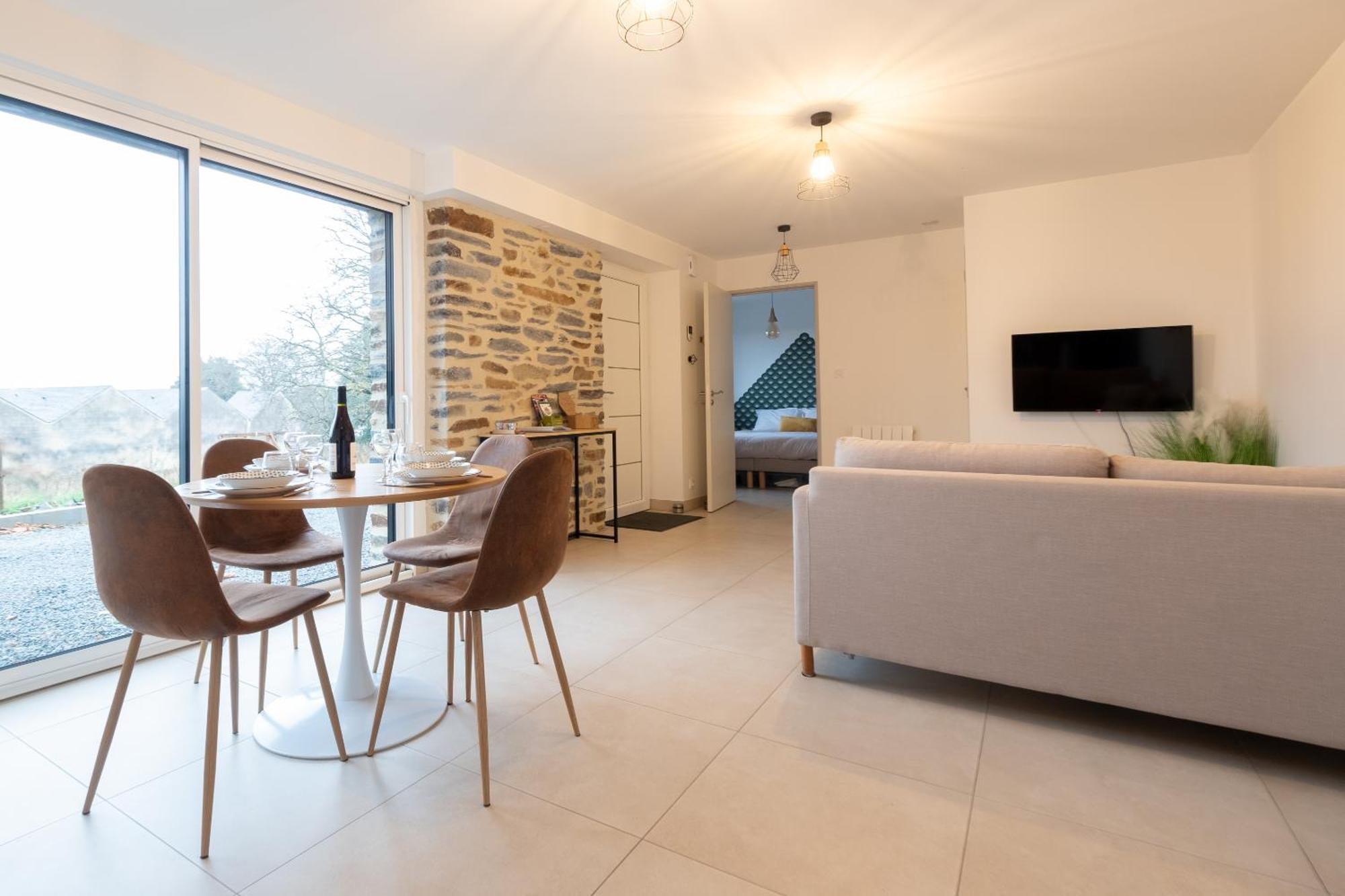 Le cottage Saint Vincent-centre ville-wifi-parking- Apparthotellagacilly La Gacilly Esterno foto